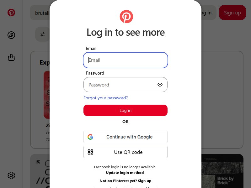 Brutalist typography posters on Pinterest