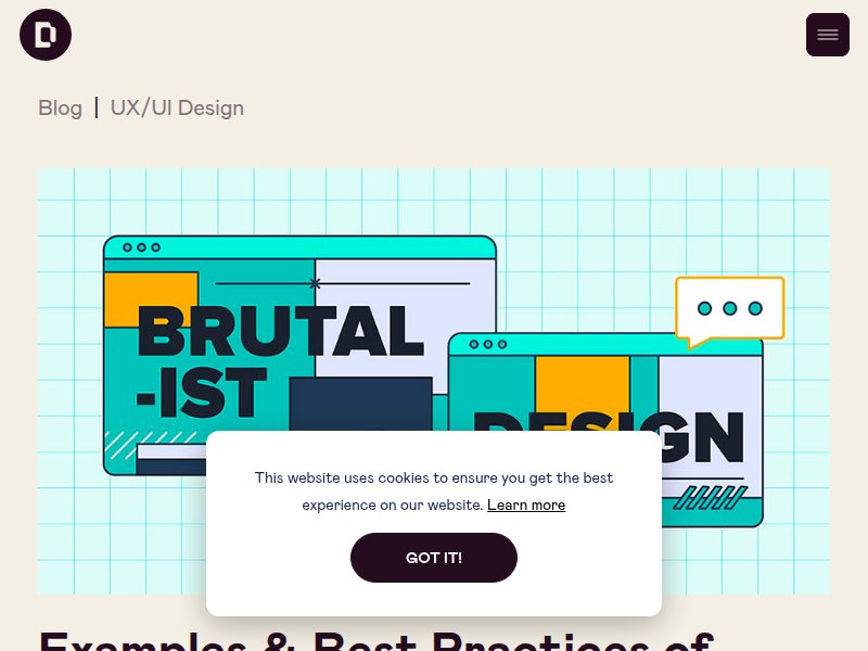 Designlab brutalism examples