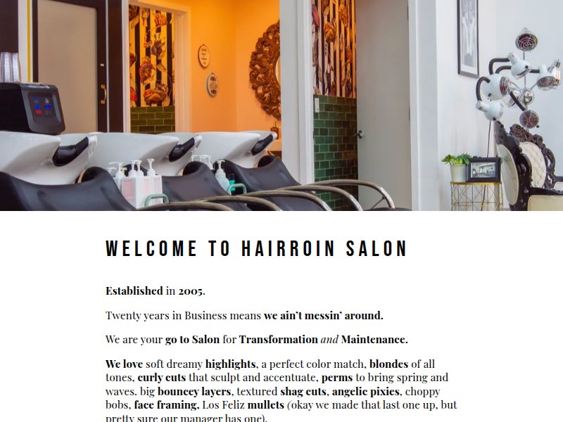 Hairroin salon LA