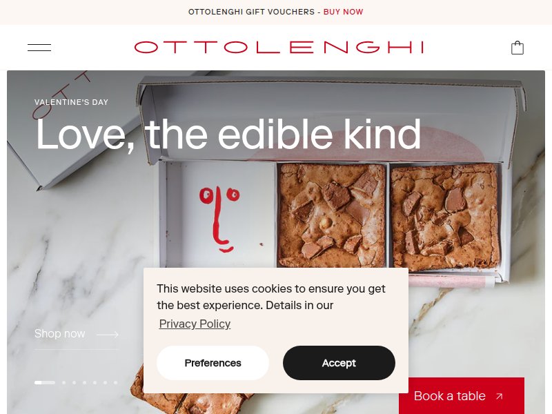 Ottolenghi website