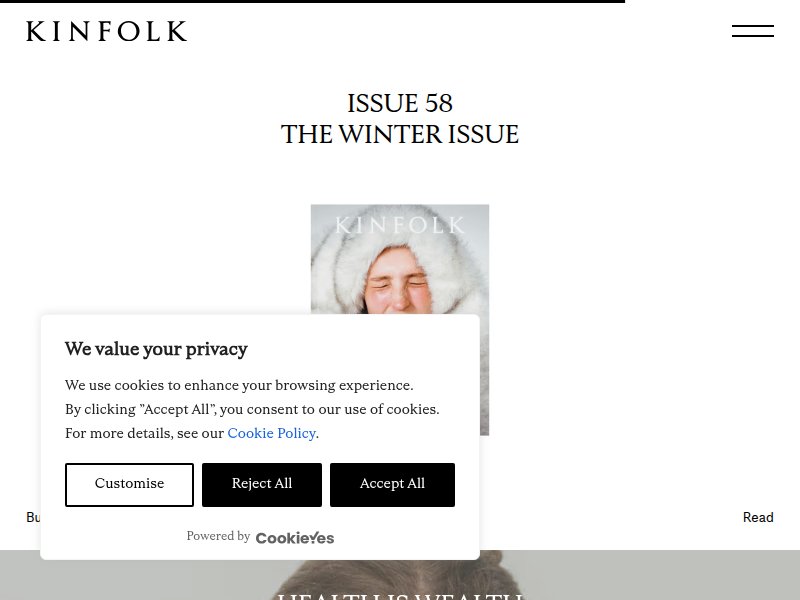 Kinfolk Magazine