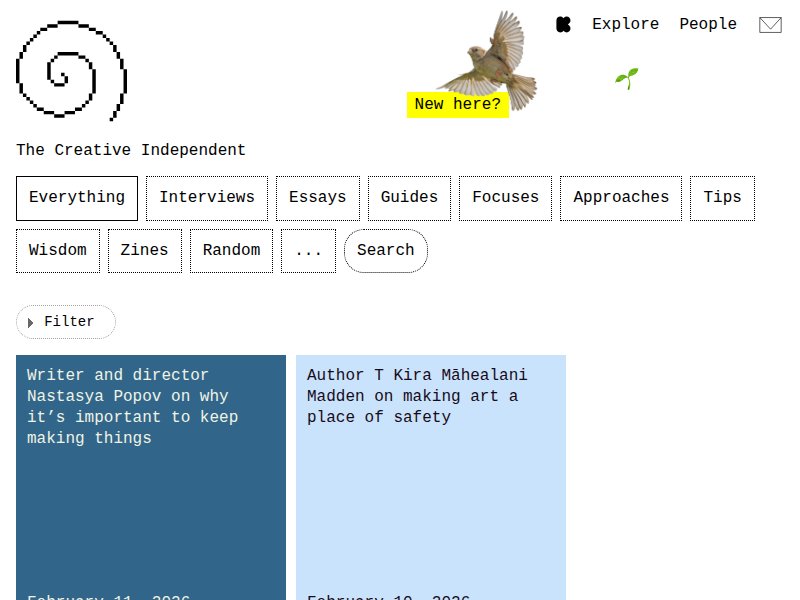 The Creative Independent