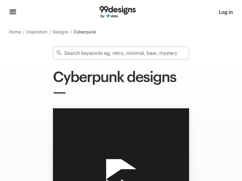 99designs cyberpunk inspiration