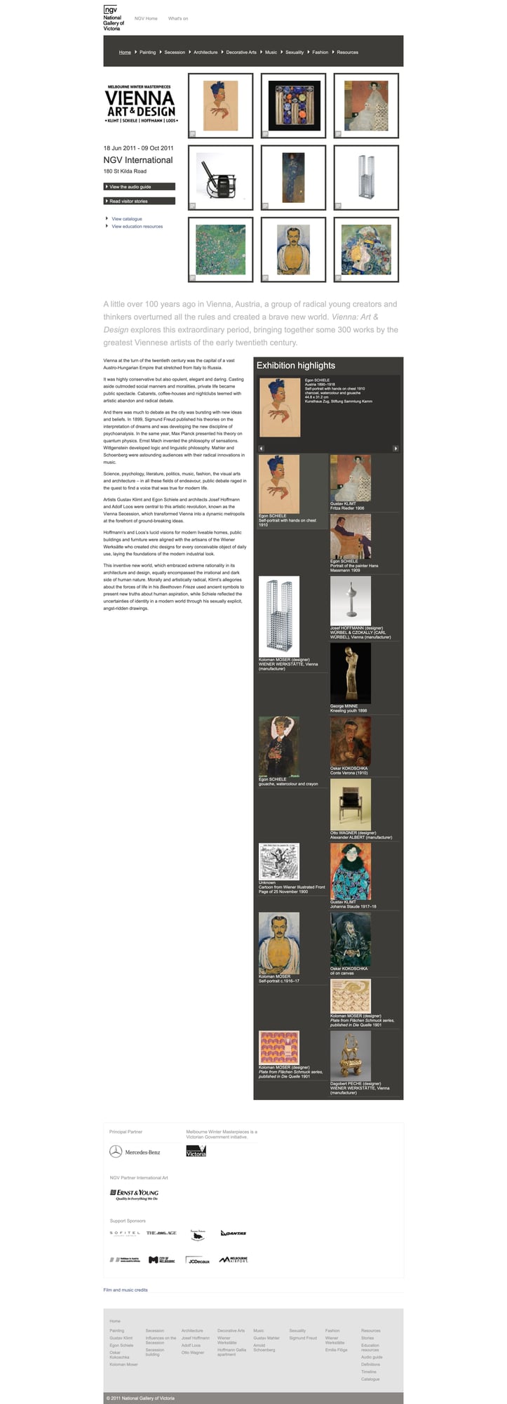 NGV Vienna Art & Design Exhibition