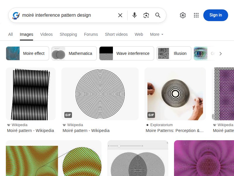 Moiré Patterns