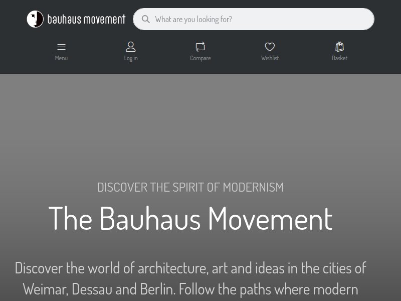 Bauhaus Movement Shop