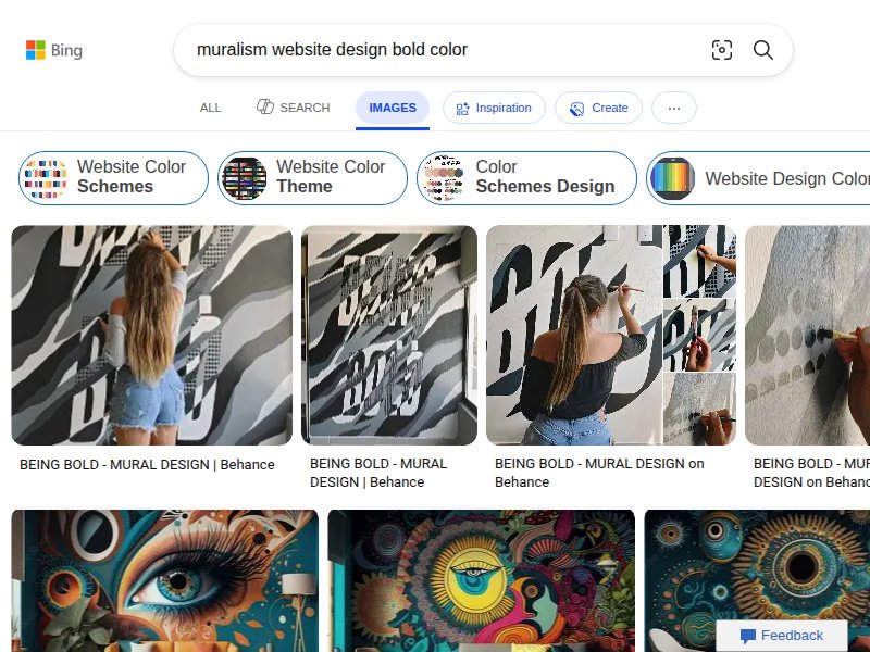 Muralism web design