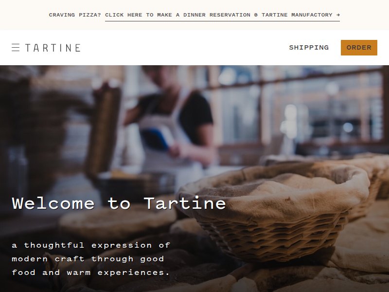 Tartine Bakery