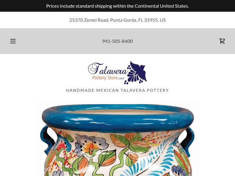 Talavera Pottery Online