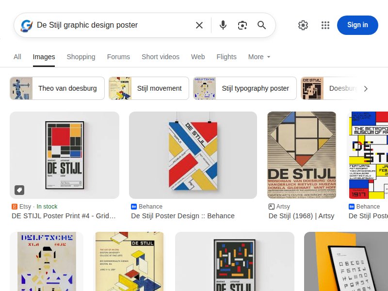 De Stijl Posters