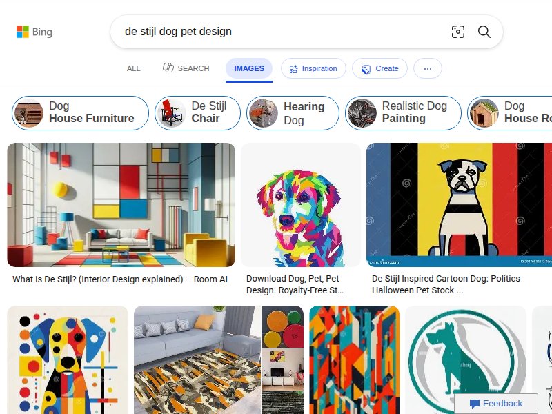 De Stijl Pet Design
