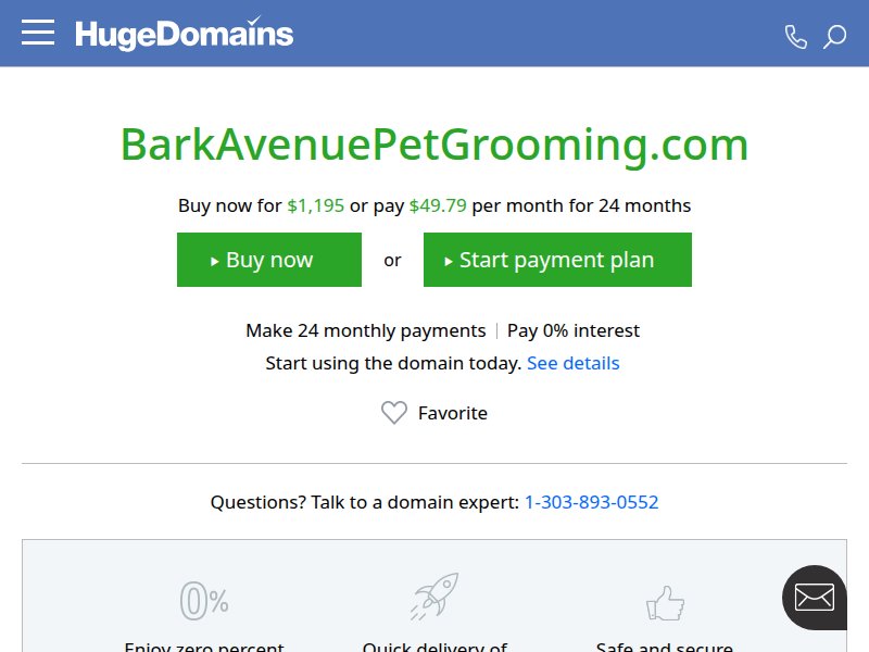 Bark Avenue Pet Grooming