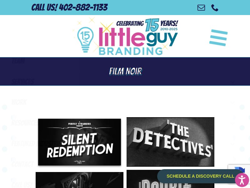 LGX Branding - Film Noir