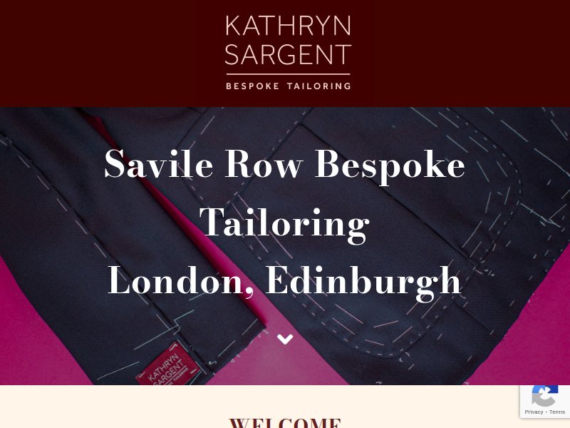Kathryn Sargent bespoke tailoring