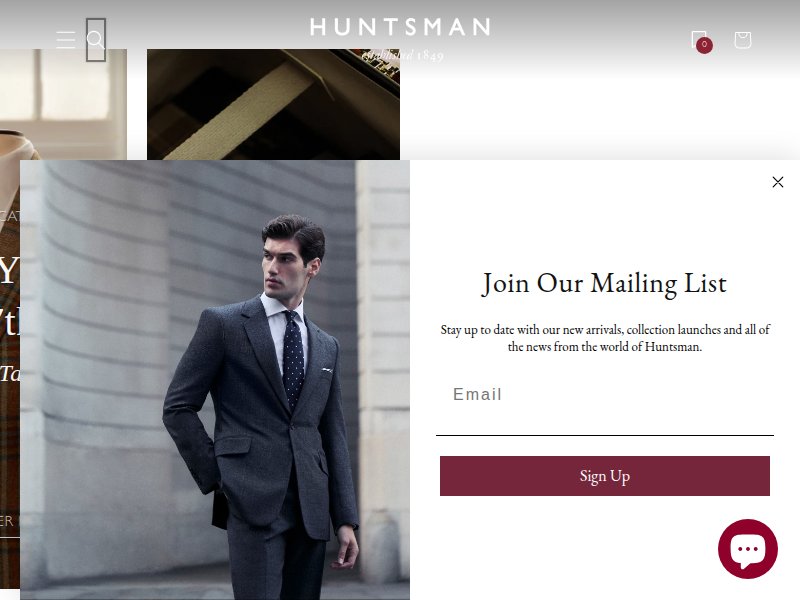Huntsman Savile Row