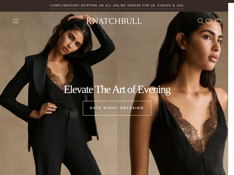 Knatchbull women's tailoring